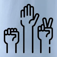 Kameň nožnice papier ikony