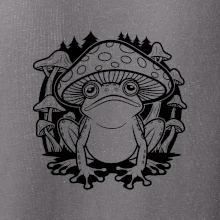 Goblincore čierna hubožaba