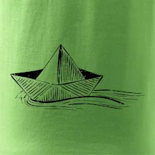 Letná romantika - papierová loďka