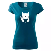 Mačka drží srdce Mačka drží srdce