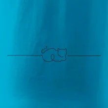 Mačka linka kreslená Mačka linka kreslená