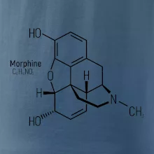 Molekulárna štruktúra Morfín Molekulárna štruktúra Morfín