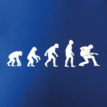 Evolúcia gitarista - kľačiaci