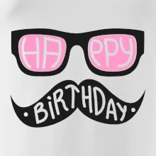 Mustache narozeniny - okuliare