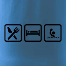 Eat sleep vodné pólo v rade