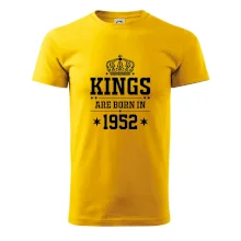 Kings are born in 1952 Kings are born in 1952