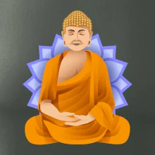 Budha barevný