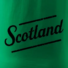 Scotland Vintage nápis Scotland Vintage nápis