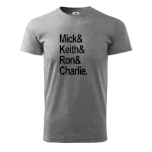 Mick Keith Ron Charlie