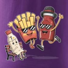 Súboj o hranolky kečup tatárka