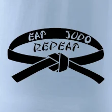 Judo eat repeat Judo eat repeat