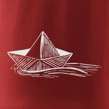 Letná romantika - papierová loďka