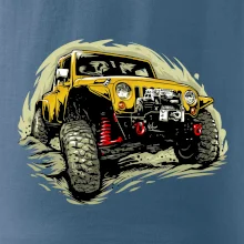 Žltý offroad s navijakom