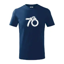 Narodeninové tričko pre policajta - putá 70