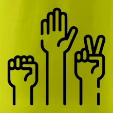 Kameň nožnice papier ikony