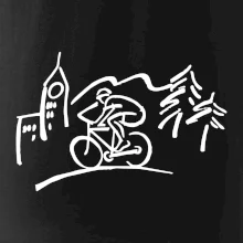 Cyklista na výlete Cyklista na výlete