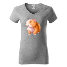 Morča - kreslené, bielo oranžové