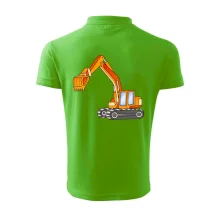 Bager bez nápisu oranžový