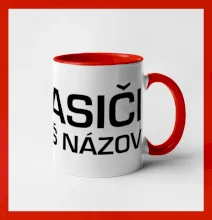 Hasiči postavička - vlastný nápis