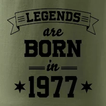 Legends are born in 1977