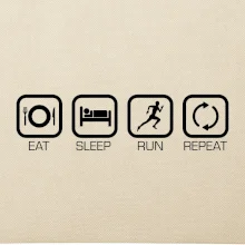 Eat sleep run repeat v rade