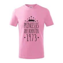 Princesses are born in 1973