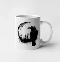 Vrana a mesiac Vrana a mesiac