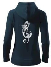 Husľový kľúč kvety