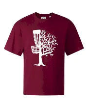 Disc golf pozor strom