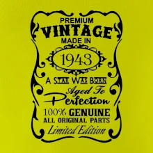 Vintage Etiketa - 1943