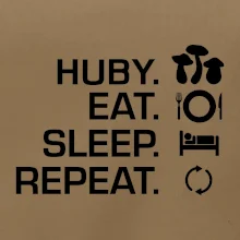 Huby Eat Sleep Repeat