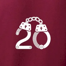 Narodeninové tričko pre policajta - putá 20