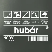Čiarový kód - Hubár Čiarový kód - Hubár