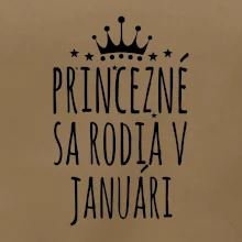 Princezné sa rodia v januári