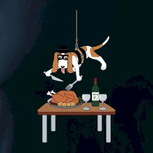 Malý zlodej - baset (Hana-creative)