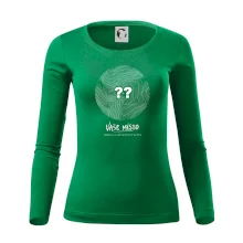 Vaše miesto - vrstevnice v kruhu