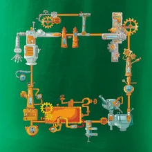 Steampunk farebná zostava Steampunk farebná zostava