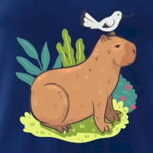 Kapybara a vtáčik Kapybara a vtáčik