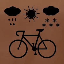 Cyklista za každého počasia