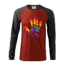 LGBT hand print