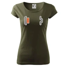 Rodinné tričká - batéria - maminka