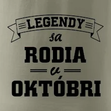 Legendy sa rodia v októbri