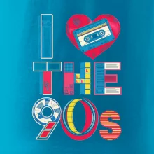 Aj love 90s - srdce a kazeta Aj love 90s - srdce a kazeta
