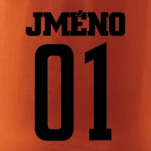 Futbalový dres - vlastné meno a číslo