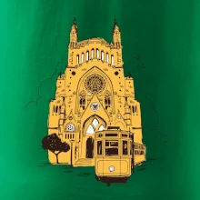 Mallorca - katedrála a električka