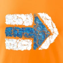 Párová turistická značka modrá