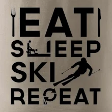 Eat sleep ski repeat