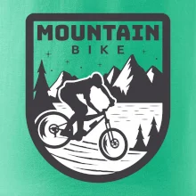 MTB mountain bike logo prsa zaoblené MTB mountain bike logo prsa zaoblené