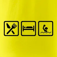 Eat sleep vodné pólo v rade