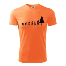 Evolúcia drevorubač - píla a strom Evolúcia drevorubač - píla a strom